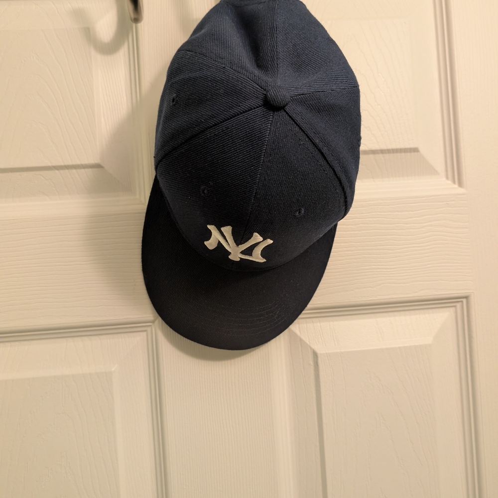 Classic Navy Blue NY Logo Cap